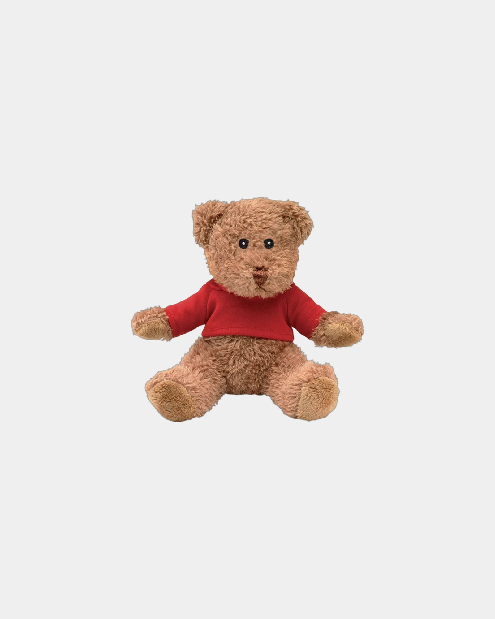 Peluche ourson avec t-shirt Johnny T à personnaliser - Rouge